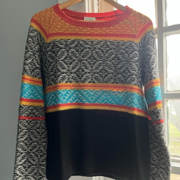 Sundance sweater Emily Jane Pullover Lambswool blend  Size Medium - Picture 2 of 5